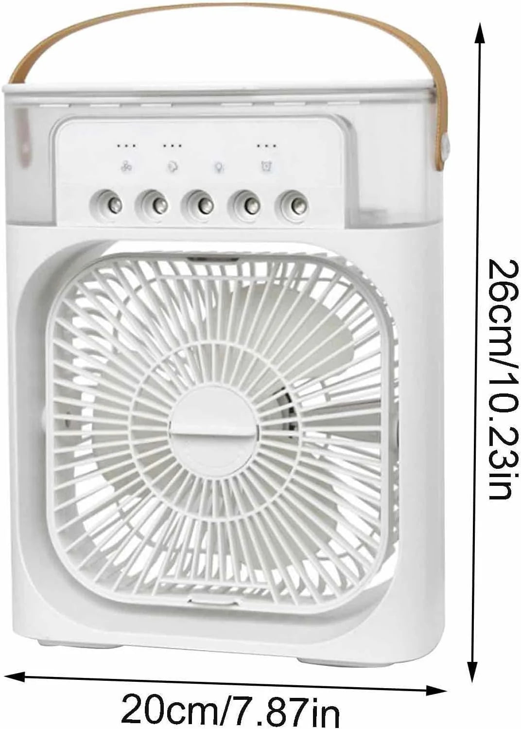 Ventilador Portátil 3 em 1