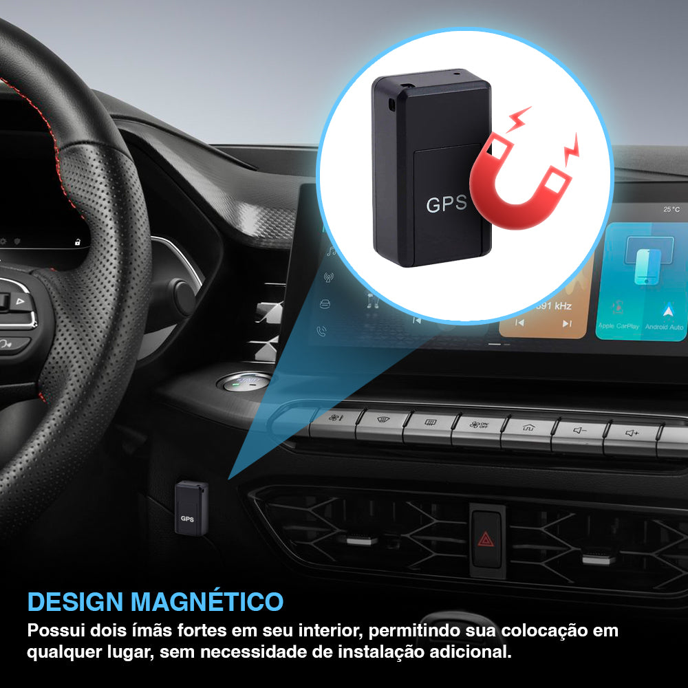 Mini Localizador GPS magnético